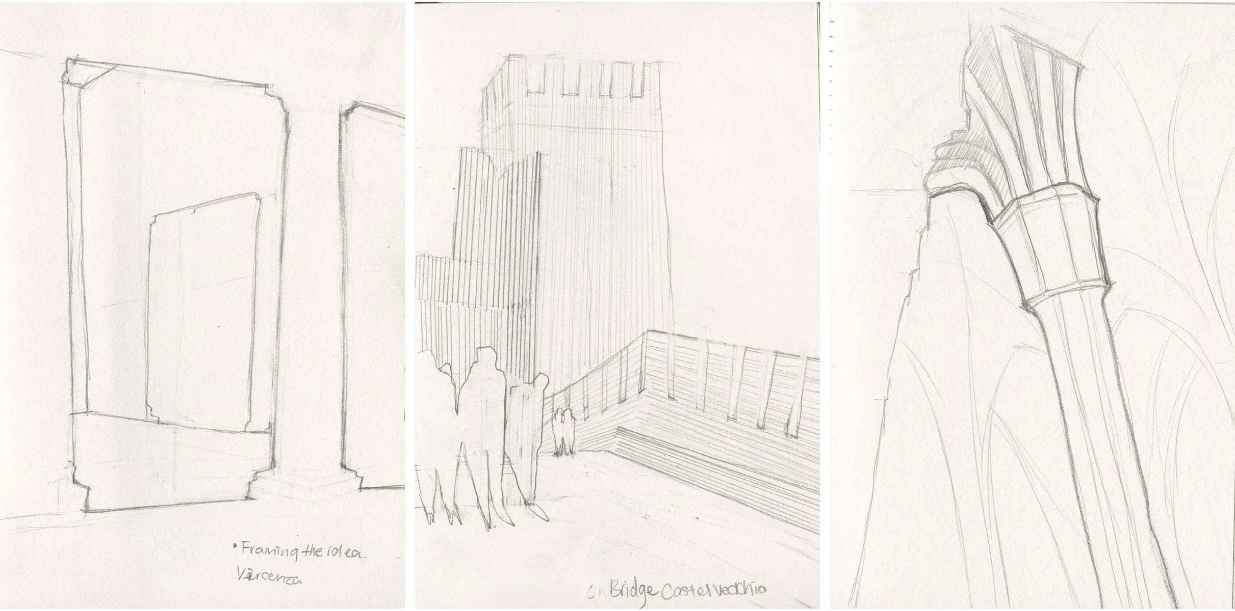 framing the idea and people watching by Sharon Peng