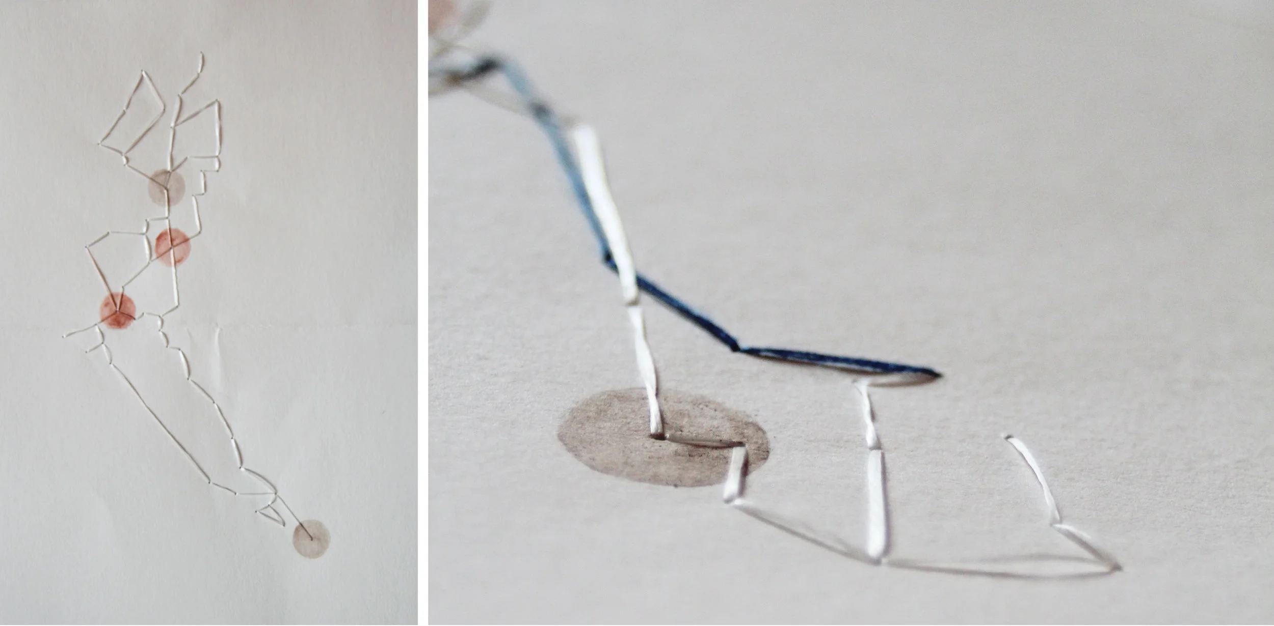 Orvieto and Milan experiential maps by Catherine Berry