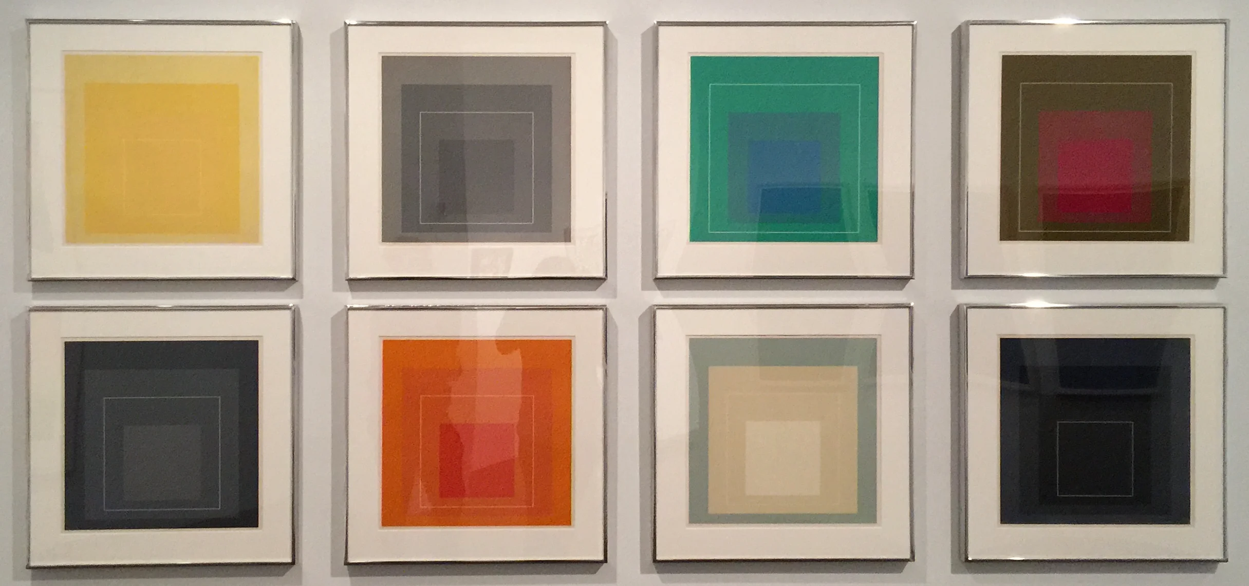 Color Studies by Josef Albers. I imagine the man envisioned a relatively colorful future.