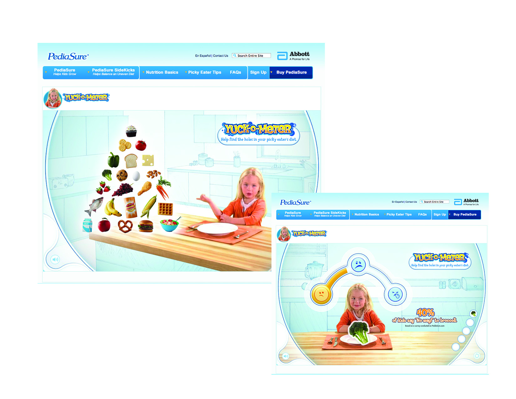 PediaSure Yuck-o-Meter