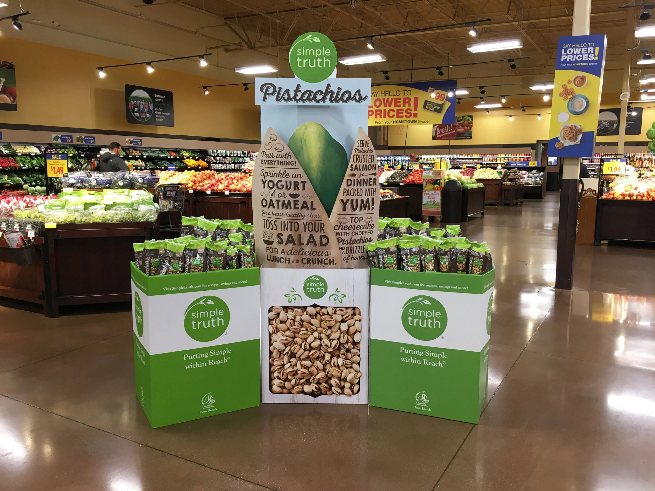 Simple Truth Pistachios Launch