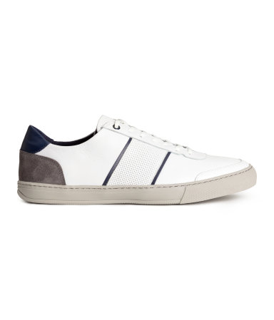 H&M Leather Sneakers $59.99