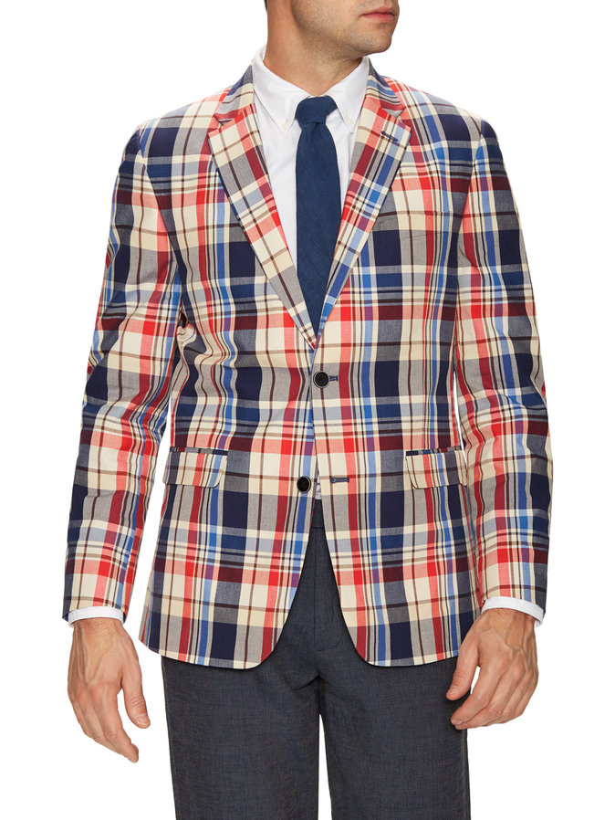 Madras Sport Jacket | vlr.eng.br