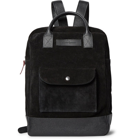 Because a masculine backpack can make a t-shirt and jeans look go from a 6 to a 9. Available at Mrporter.com