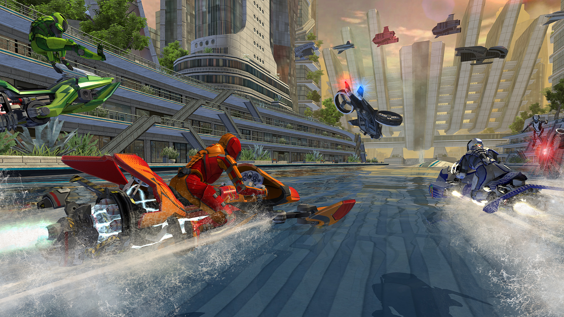 Coming to consoles (date TBD), fans can look forward to incredible new and visually stunning race tracks, vehicles, racers, trophies, mini-games and best of all, online and split screen multiplayer.