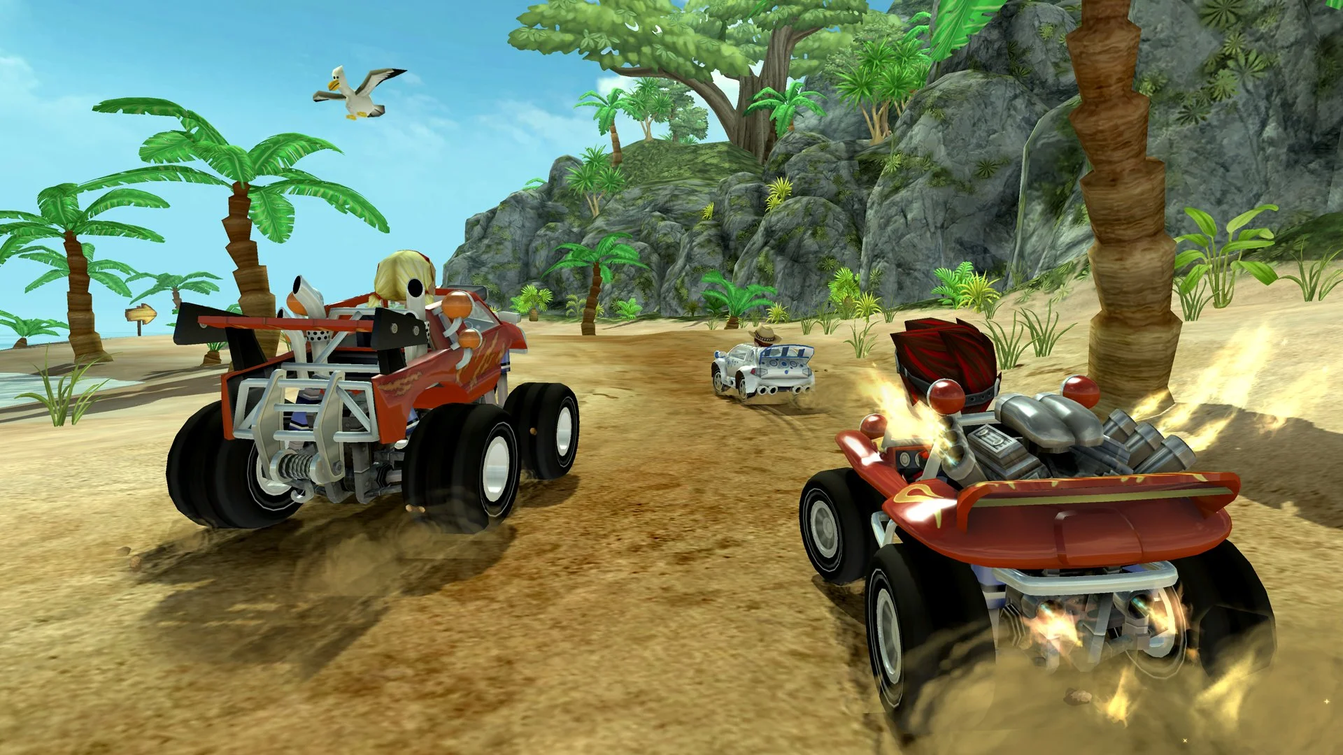 Beach Racing Beach Buggy Racing — Vector Unit
