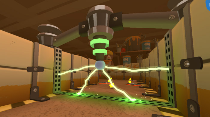 This is the finished trap in game