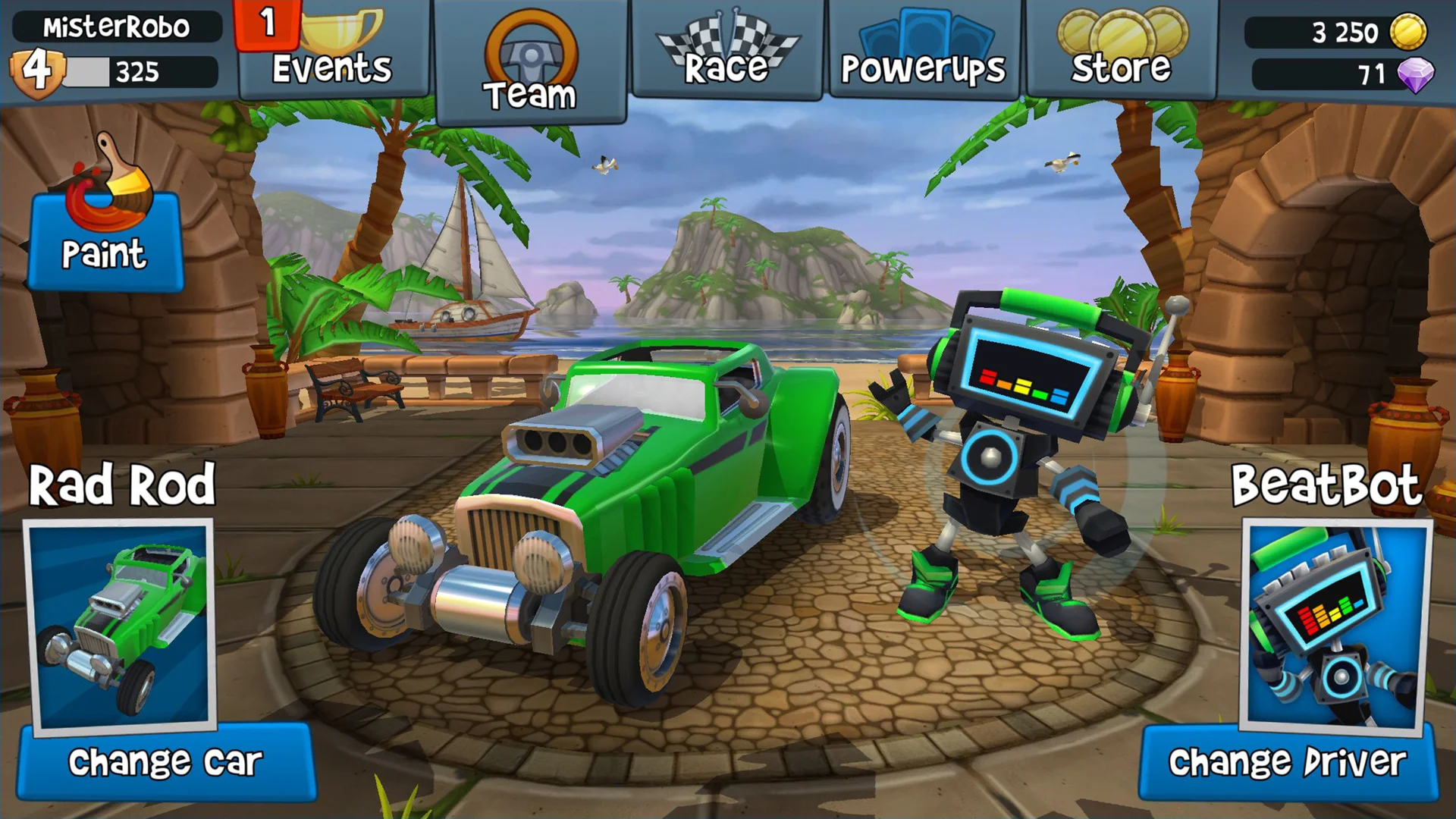 beach buggy racing game play online