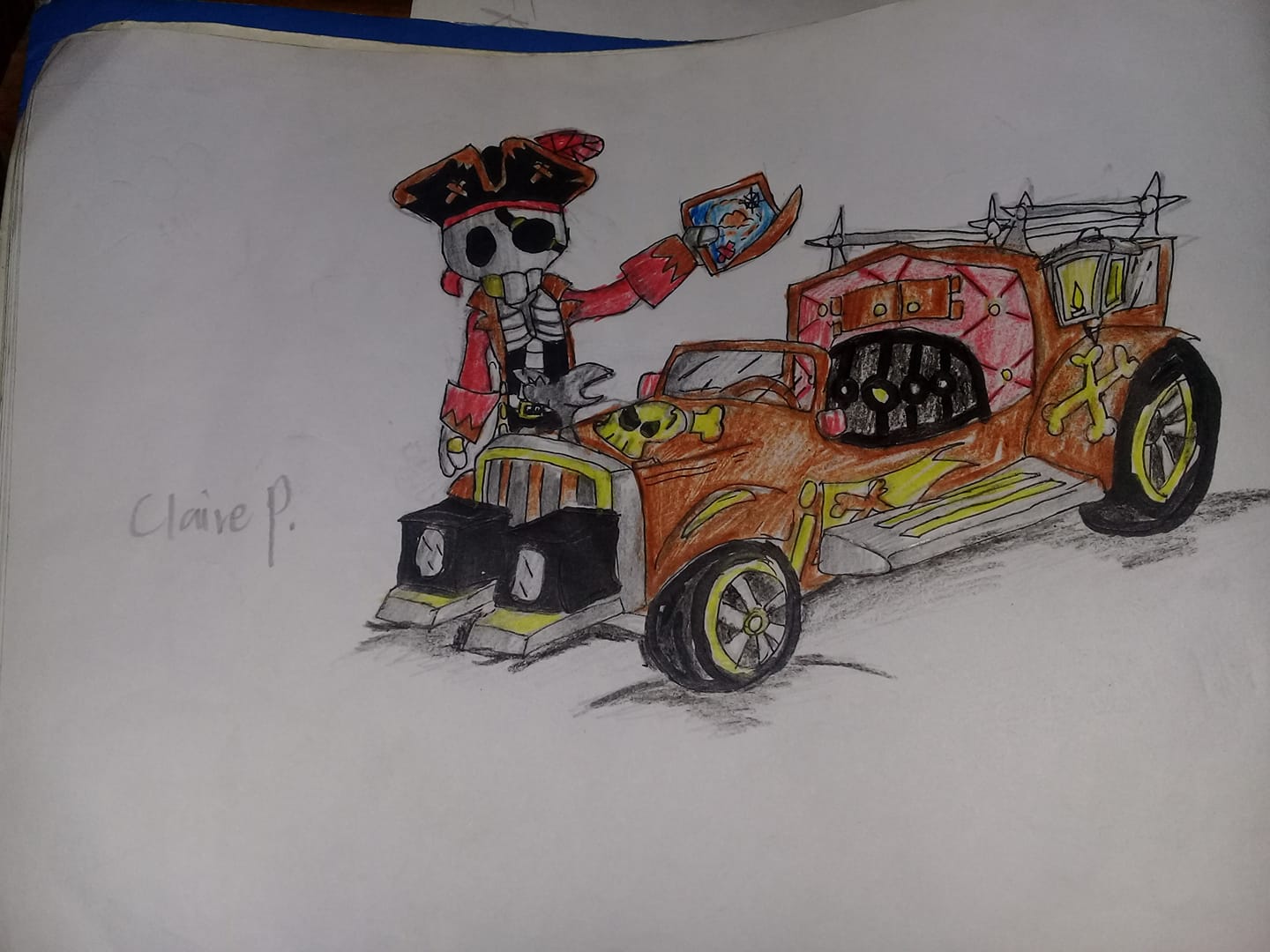 "Mcskelly and the Spookster 😎🏁 "Arrr!"
