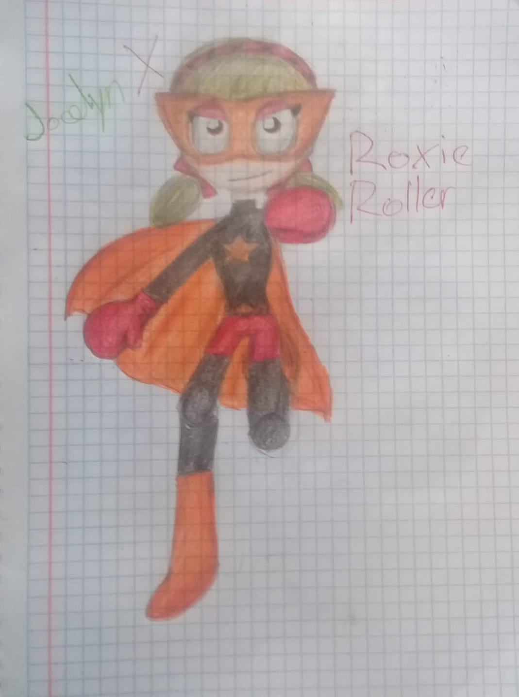Superhero Roxie