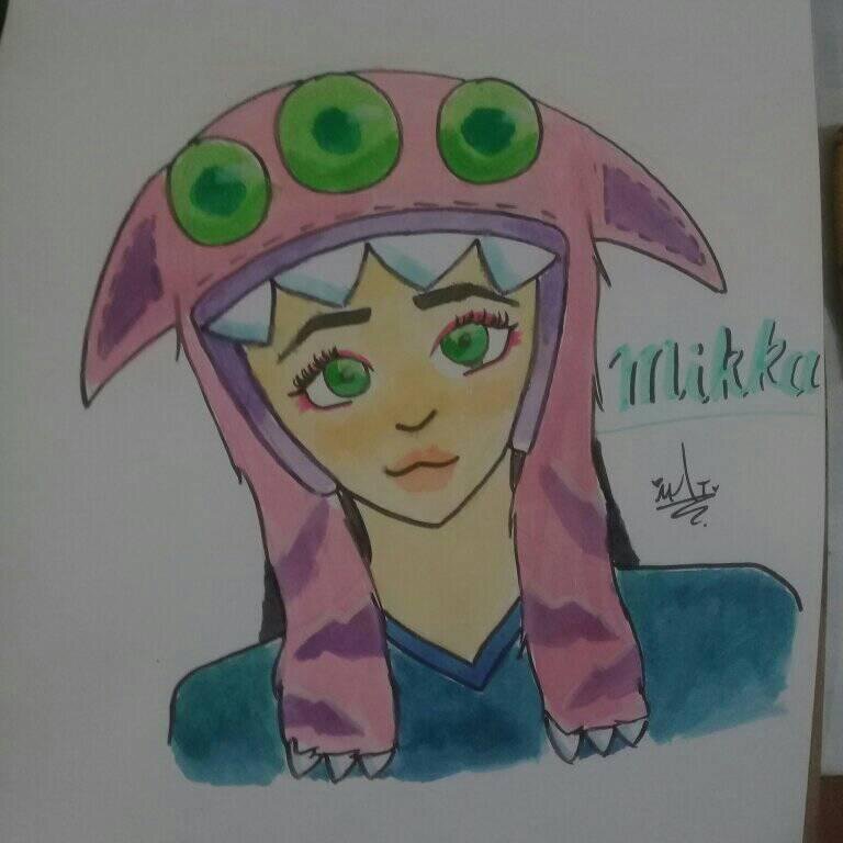 Mikka in watercolor