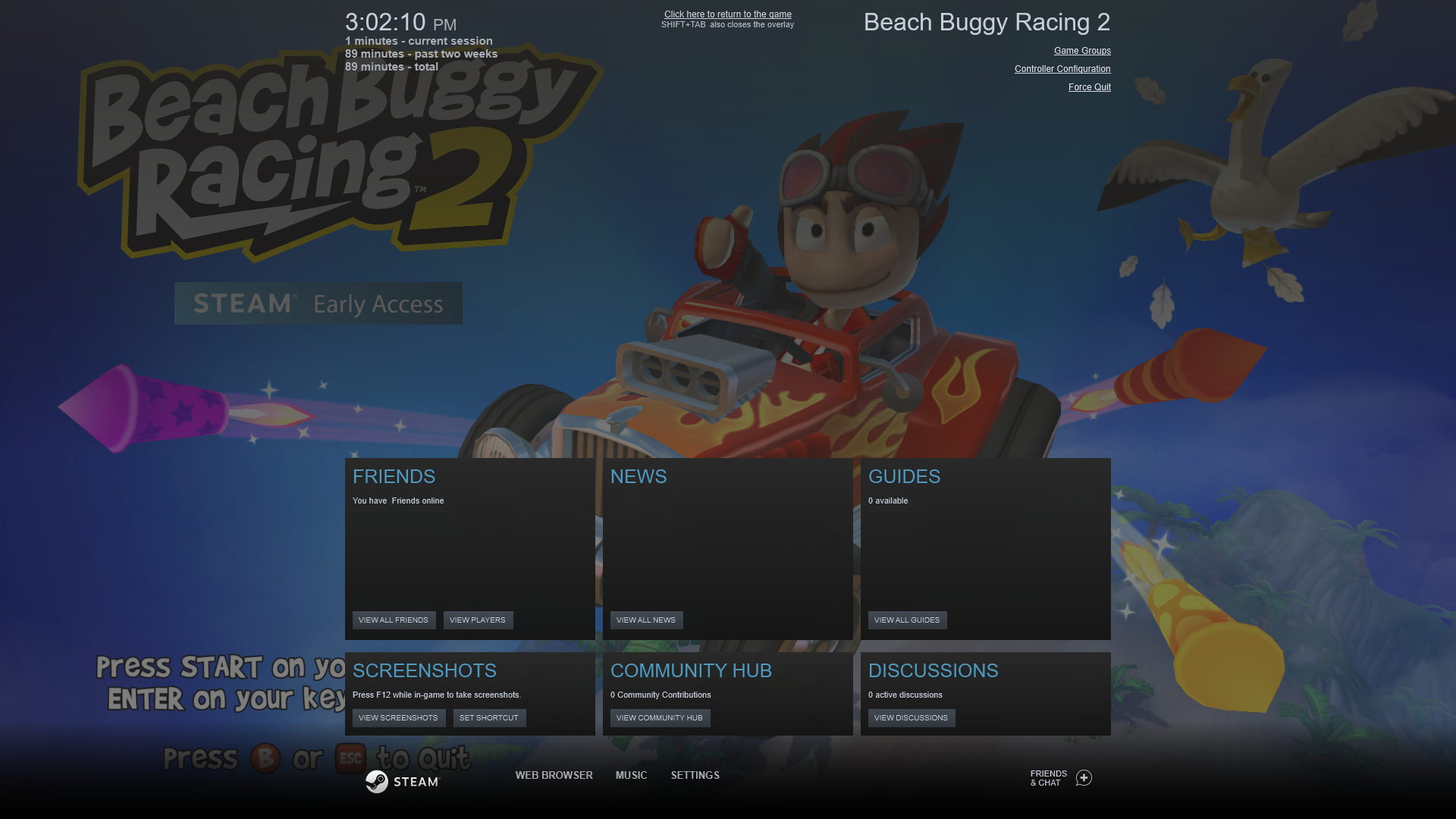 Playing Online Head-to-Head Beach Buggy Racing — Vector Unit