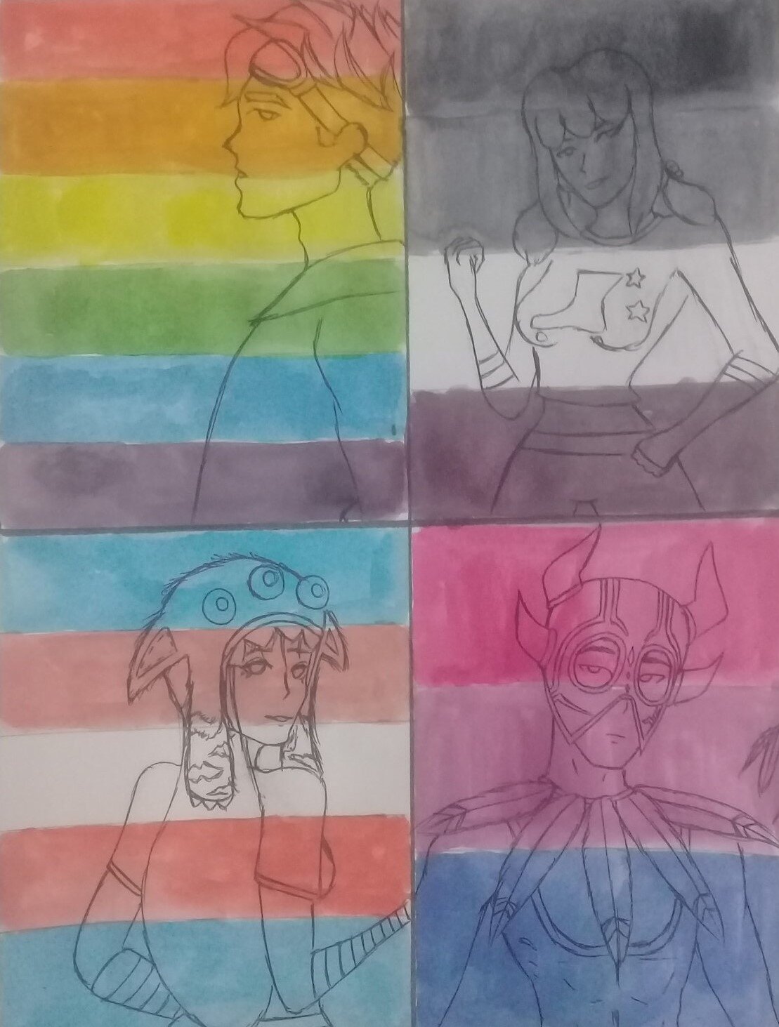 BBR2 characters for Pride