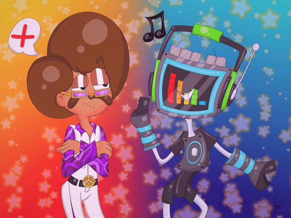 Disco Jimmy and BeatBot