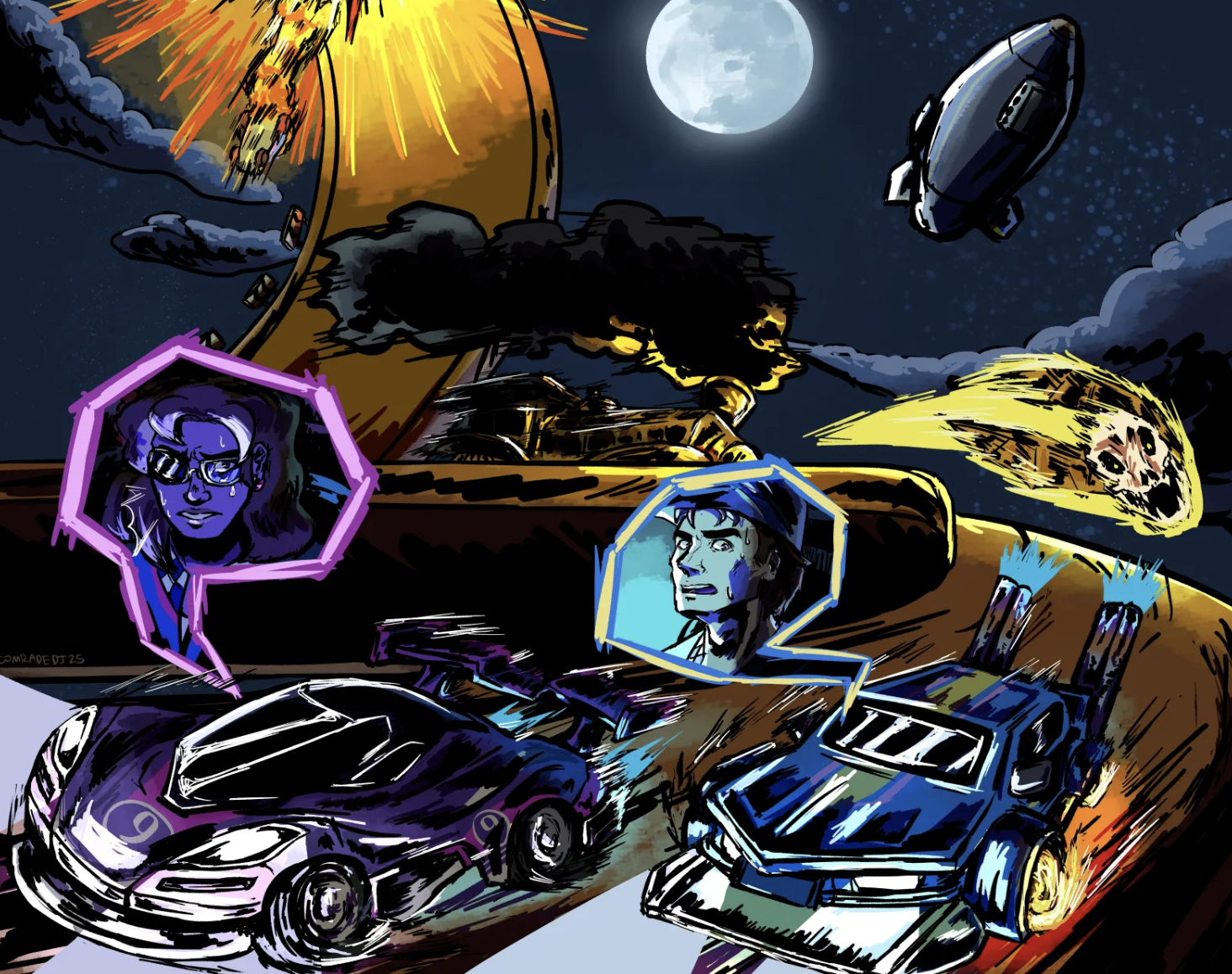 BBR2 Hot Wheels™ Fan Art Contest 2025 — Vector Unit