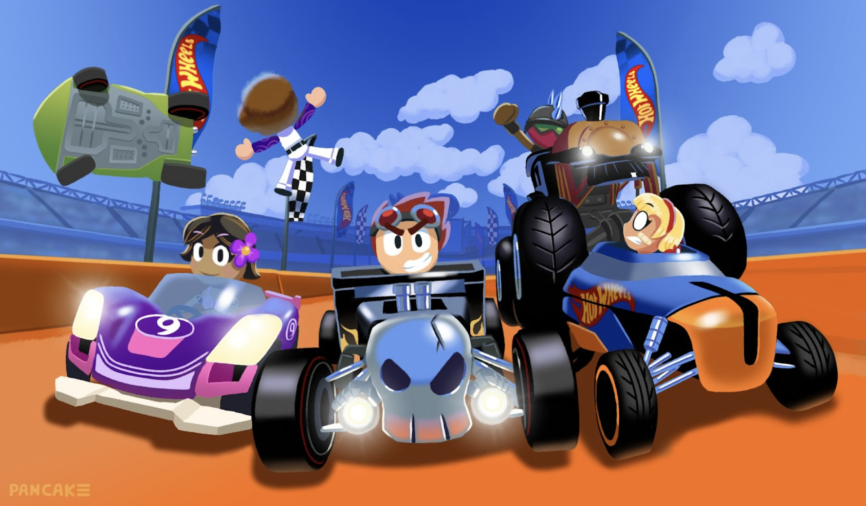 BBR2 Hot Wheels™ Fan Art Contest 2025 — Vector Unit