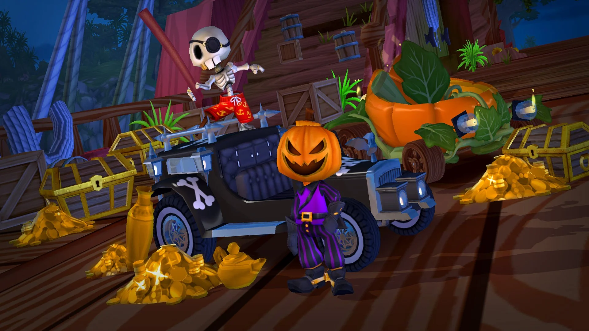 Go skinny dipping with McSkelly in the Halloween update