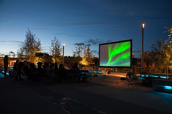 Water Works , series of public screenings of documentary, short and experimental films about water. In collaboration with CSIF