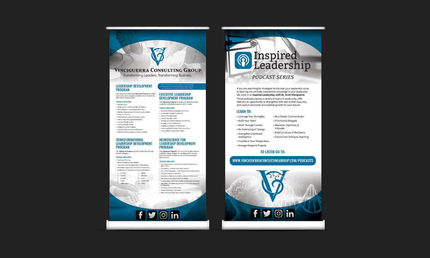 VCG Pop Up Banners