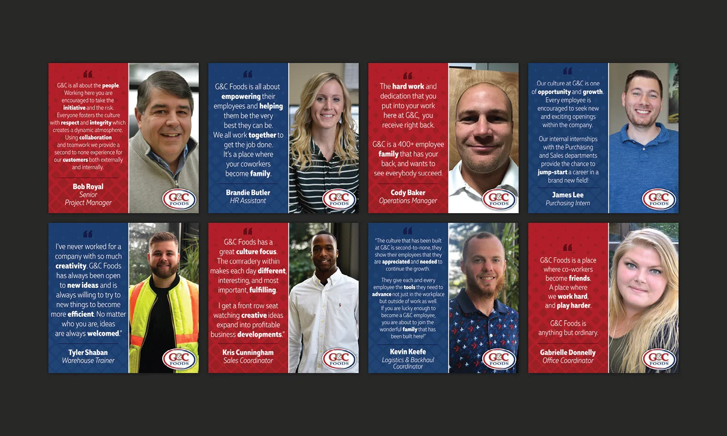 G&amp;C Foods Culture Quote Campaign