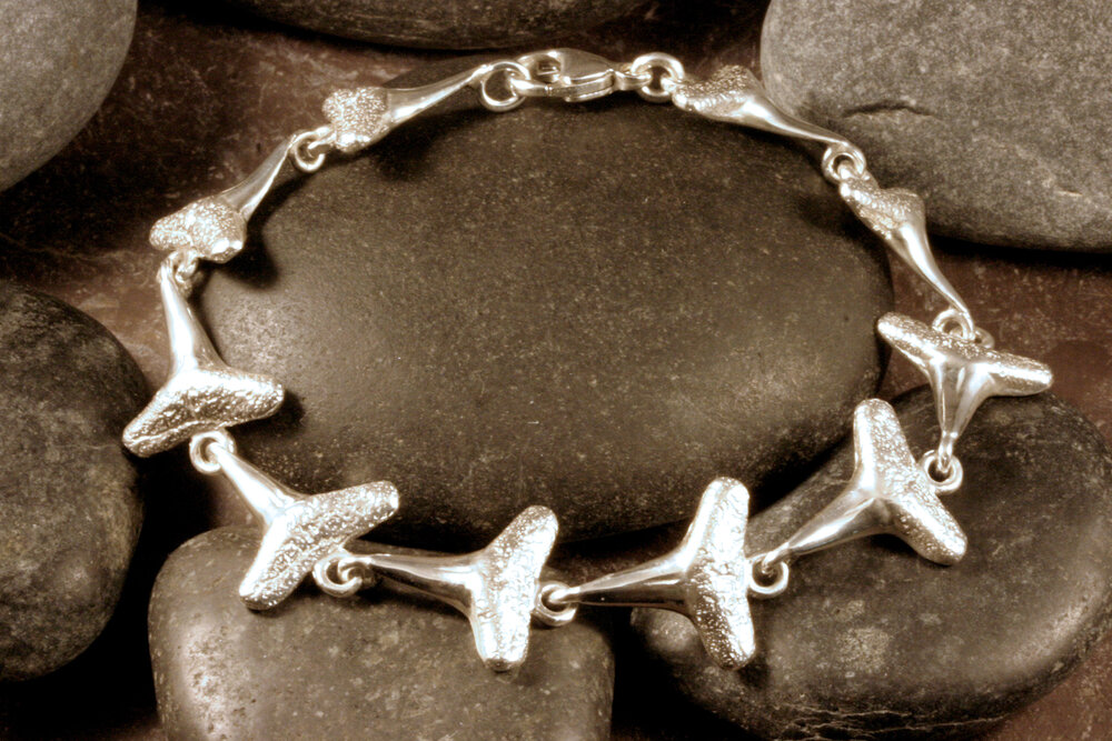 Sterling Silver Rectangle Bars Bracelet — Designs By S&R