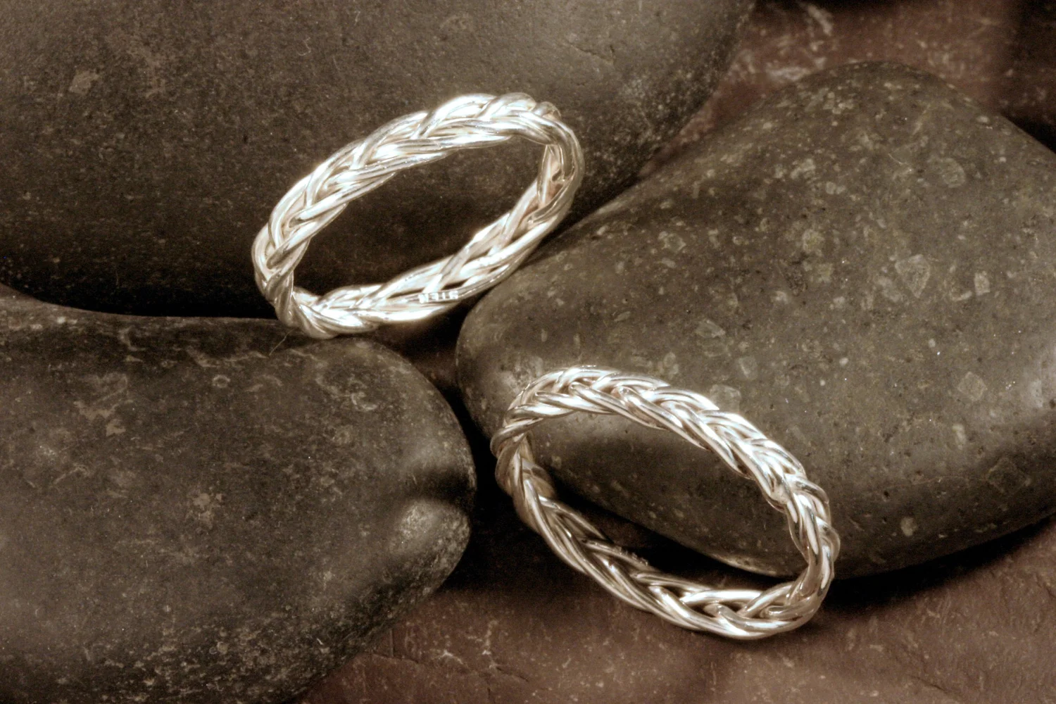Sterling Silver Braided Ring — Designs By S&R