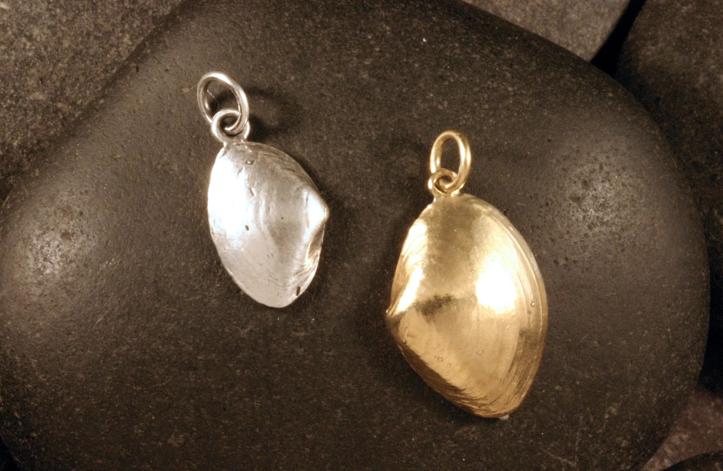 Surf Clam Charms Small & Med SS & 14KY_P.jpg