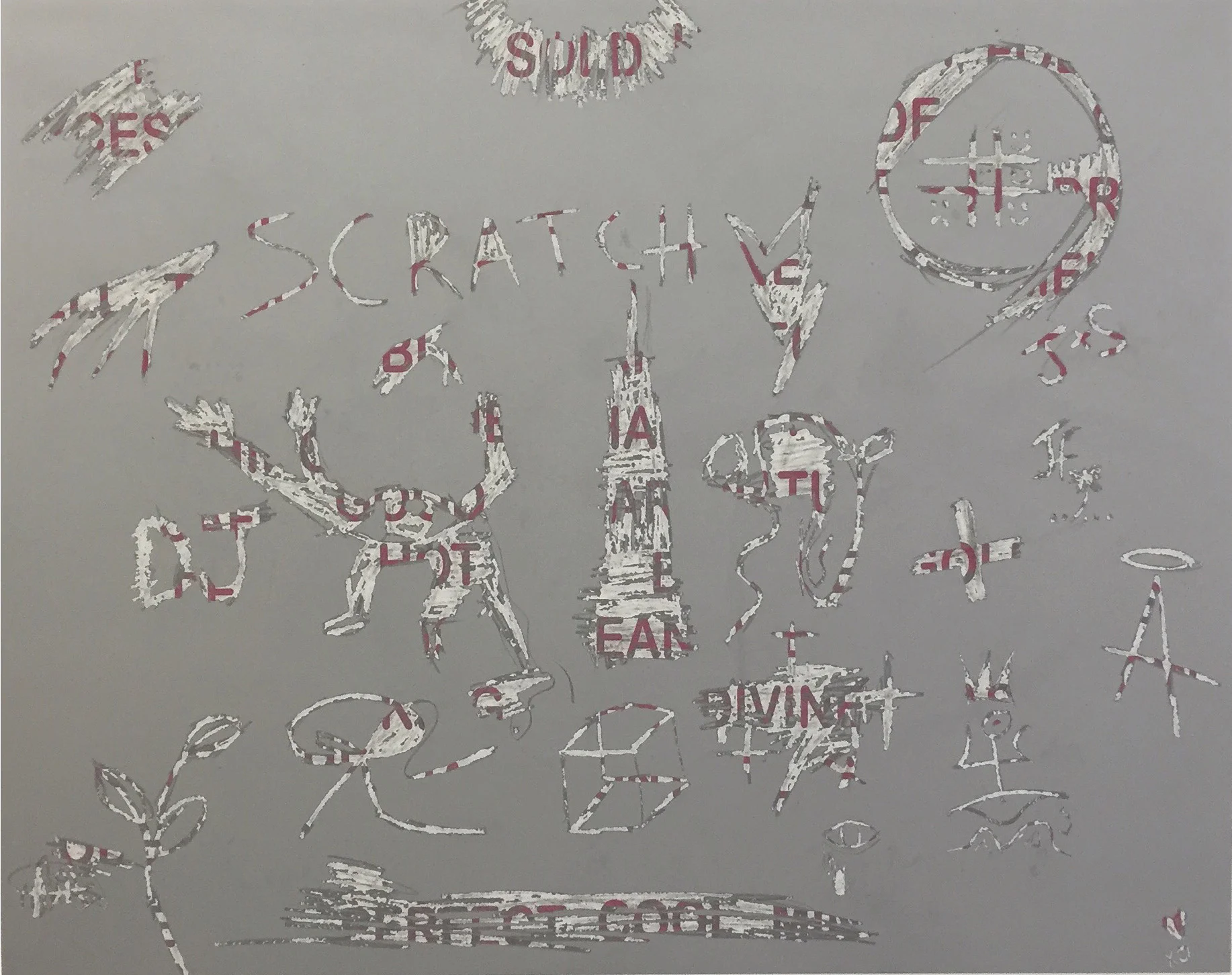 Scratch off Wall