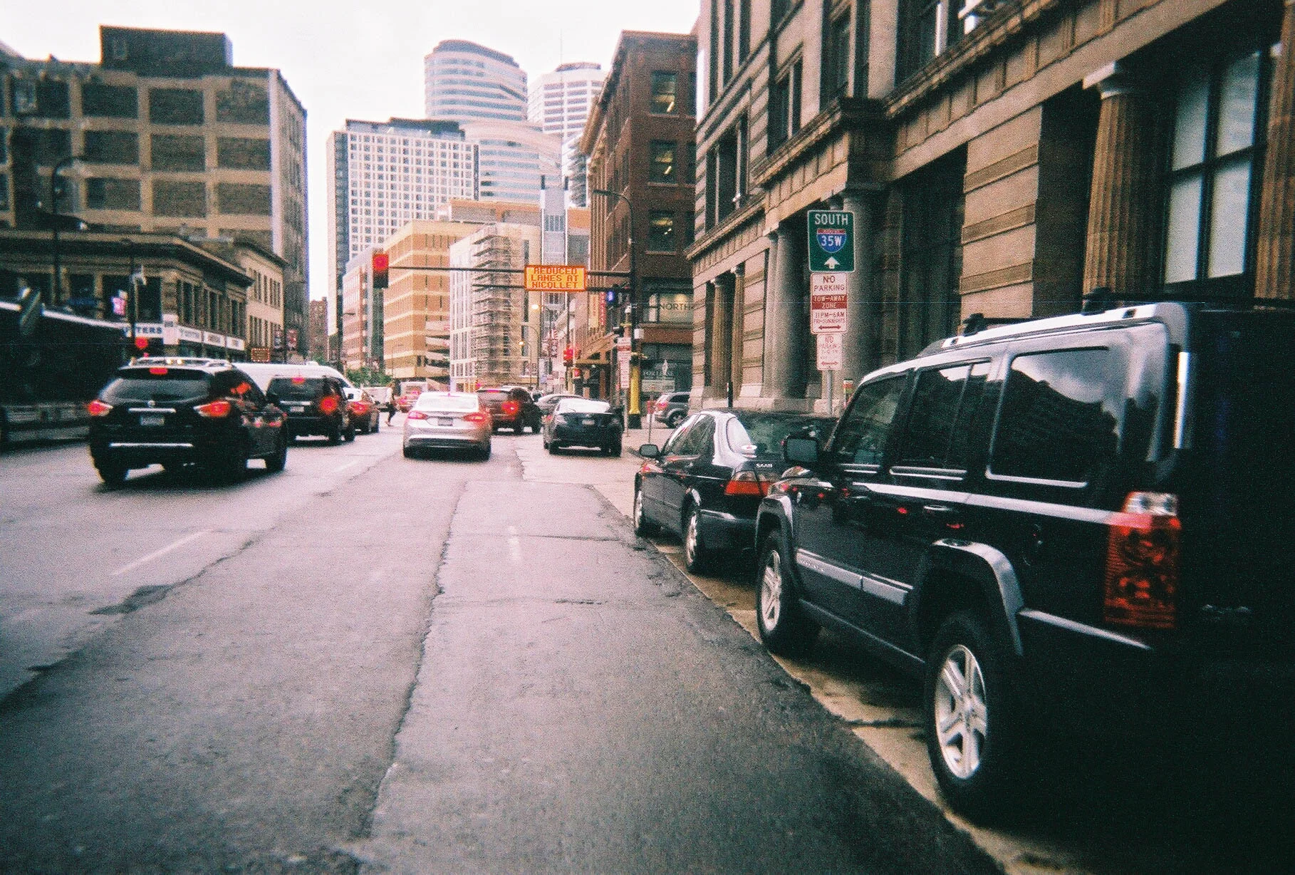 somewhere downtown