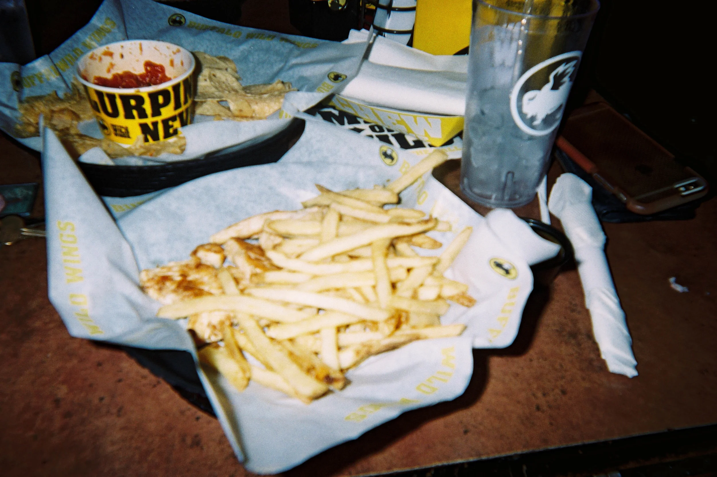 post-concert Buffalo Wild Wings