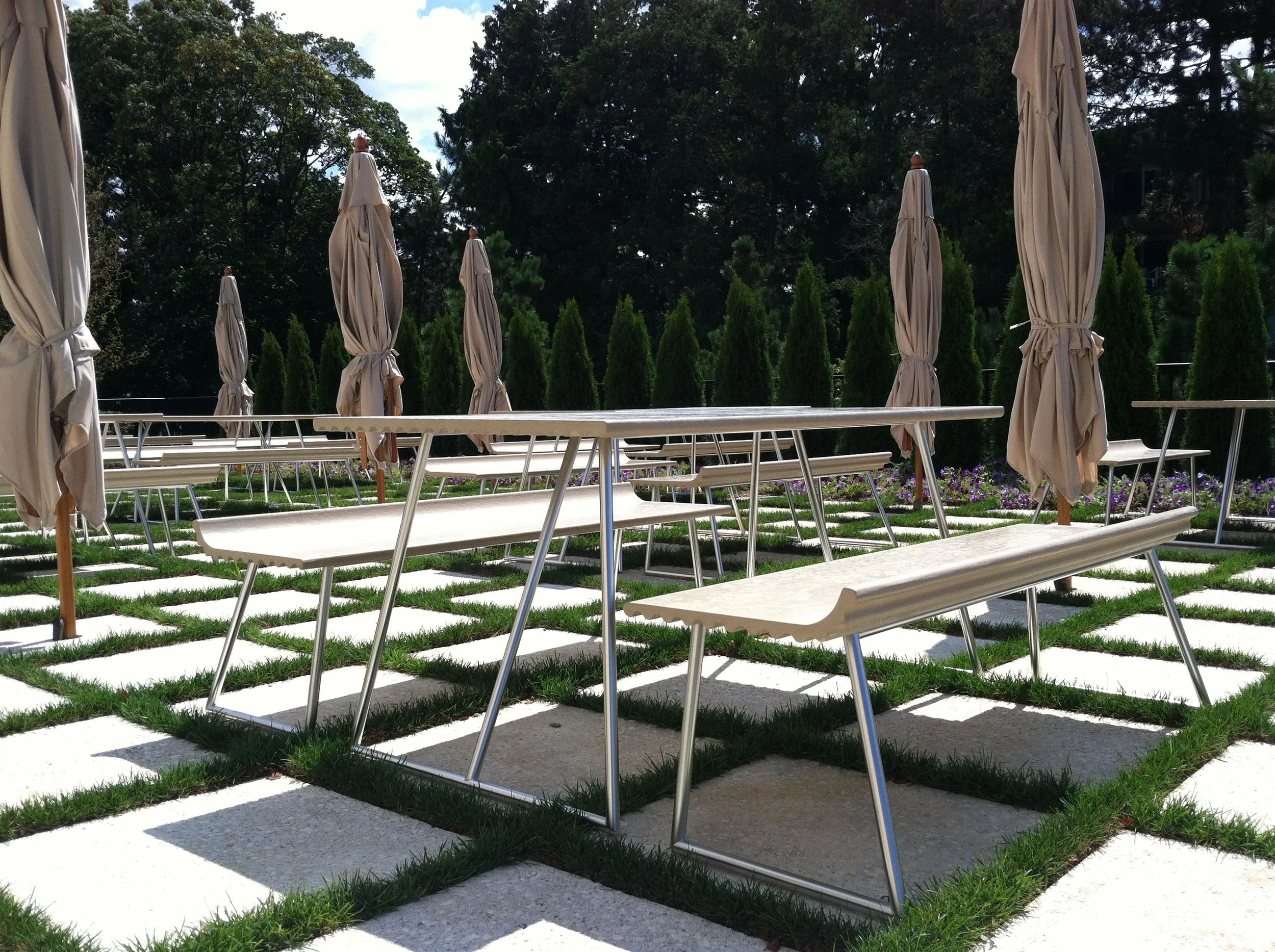  Site Furniture in collaboration with Landscape Forms &amp; Gensler 