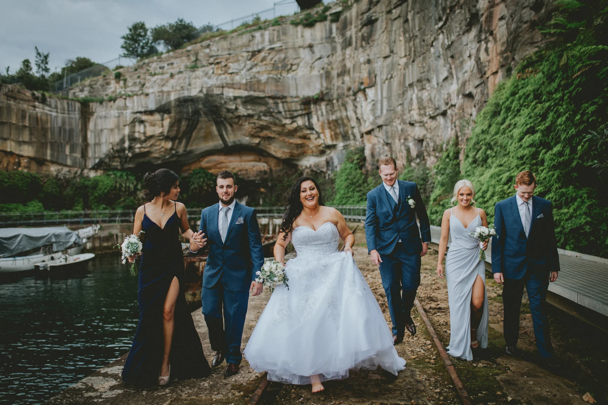 Effy &amp; Tom's Deckhouse Woolwich Wedding.