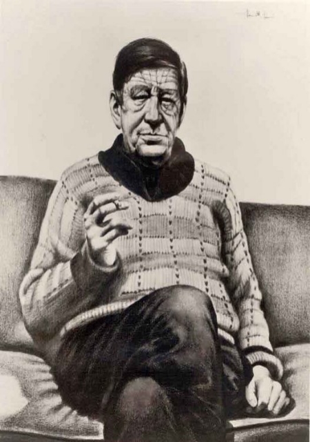 W.H. AUDEN - Poet Size: 24" x 30"