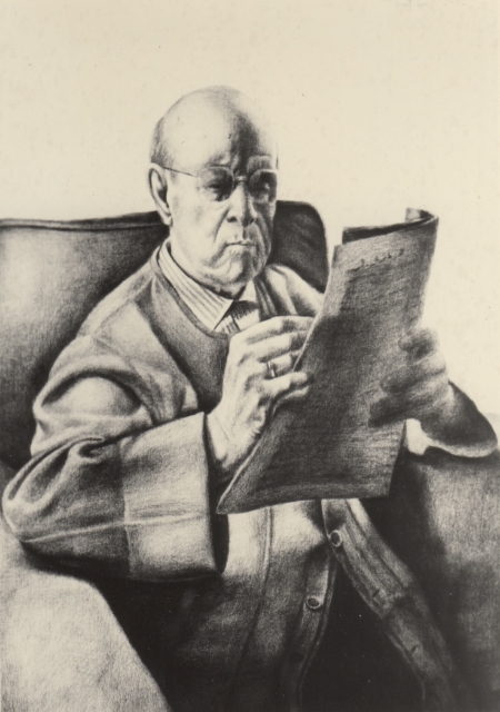 PABLO CASALS - Cellist Size" 24" x 30"