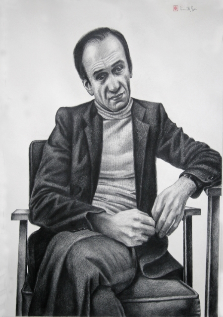 ELIE WIESEL - Writer, Novel Peace Prize Recipient Size: 24" x 30"
