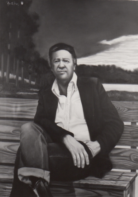 JAMES DICKEY - Poet Size: 24" x 30"