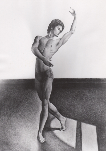 GREG HOFFMAN - Ballet Dancer Size: 16" X 20"
