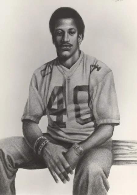 PHIL ROGERS - Football Player Size: 24" x 30"