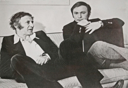  Kenneth Hari &nbsp;with Marcel Marceau 