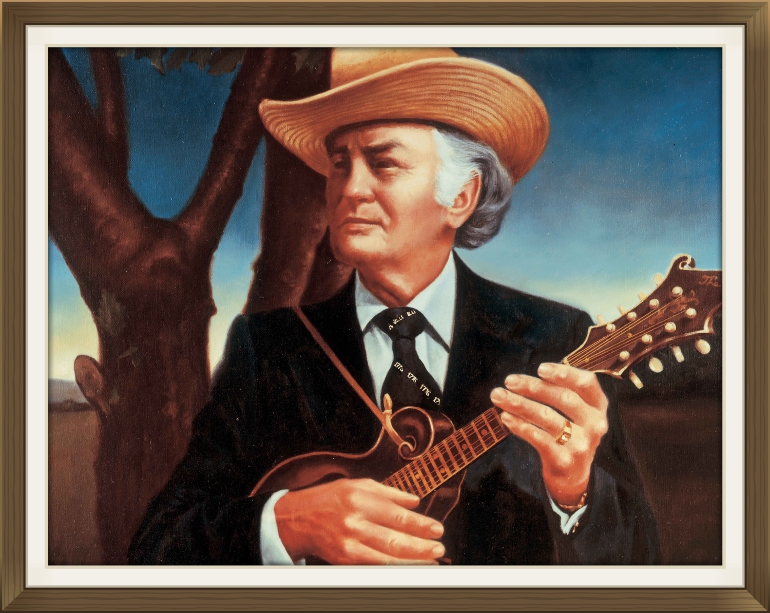 BILL MONROE - Musician Size: 24" x 30" Grand Ole Opry House, Nashville, TN in 1976