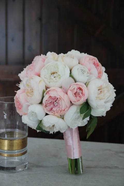 silk bridal bouquet wedding flowers