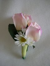 Copy of Light Pink Rose and Daisy Corsage - Minneapolis Silk Florist
