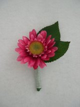 Copy of Pink Gerbera Daisy Boutonniere - Minneapolis Silk Florist