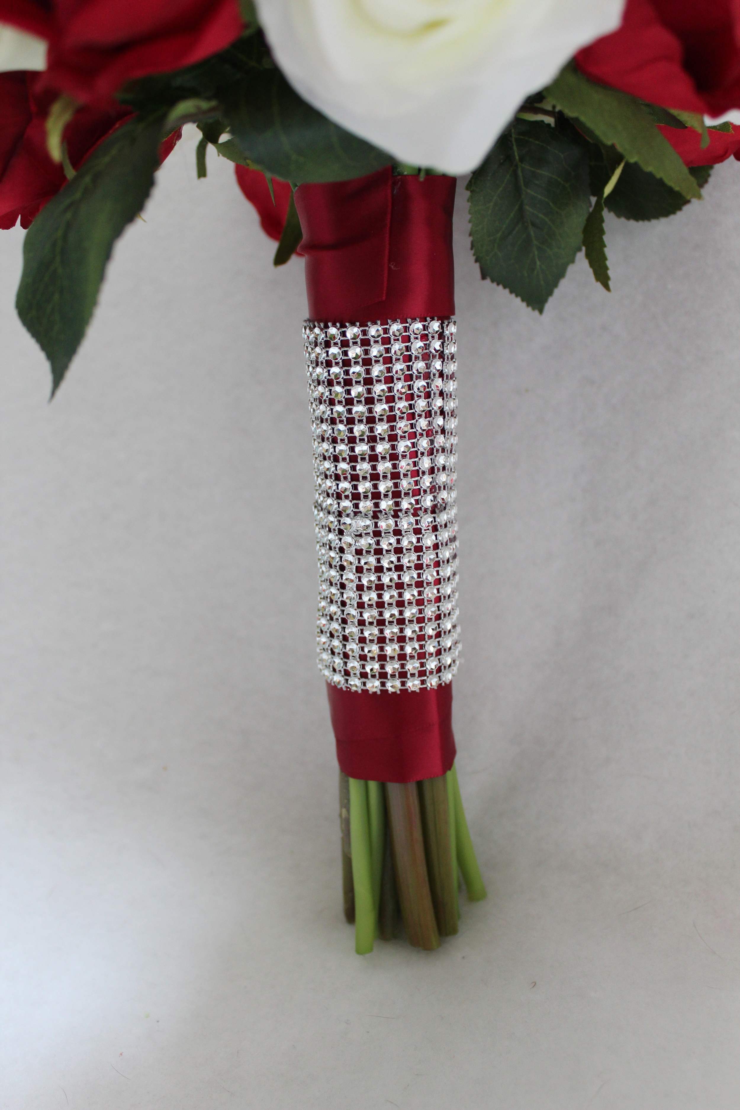 Red And White Flowers Silk Wedding Flowers And Bouquets Online Love Is Blooming