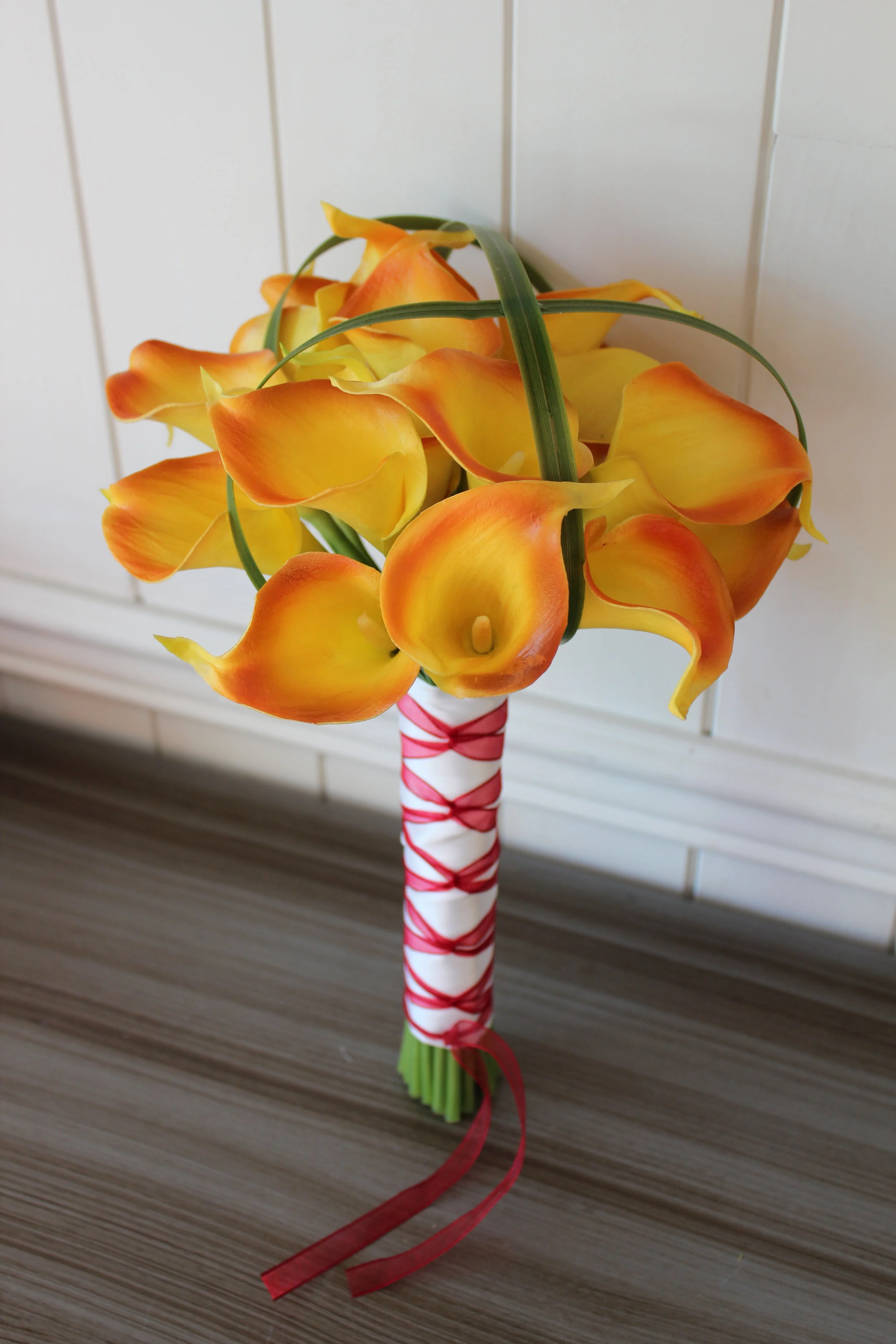 Silk Bridal Bouquet Recreation in Fresh Touch Flowers