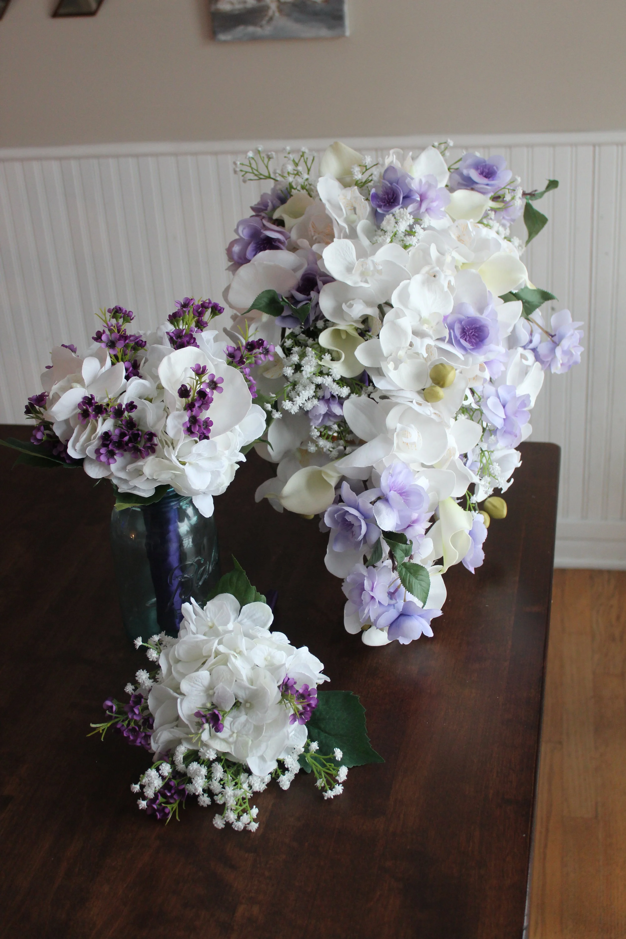 Regency and Lilac Purple Silk Wedding Flowers- Part 2