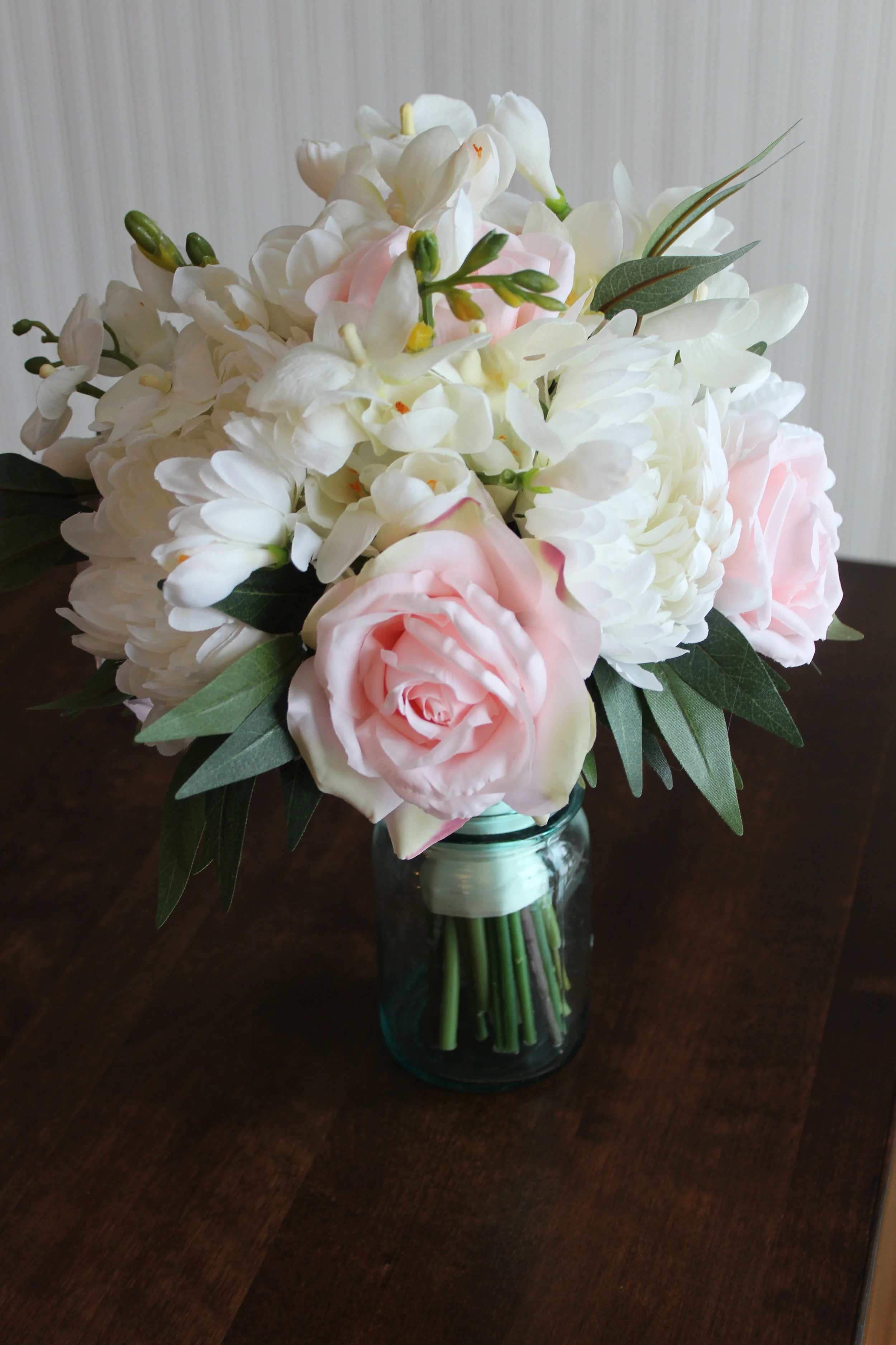 Blush and Ivory Bridal Bouquet Recreation