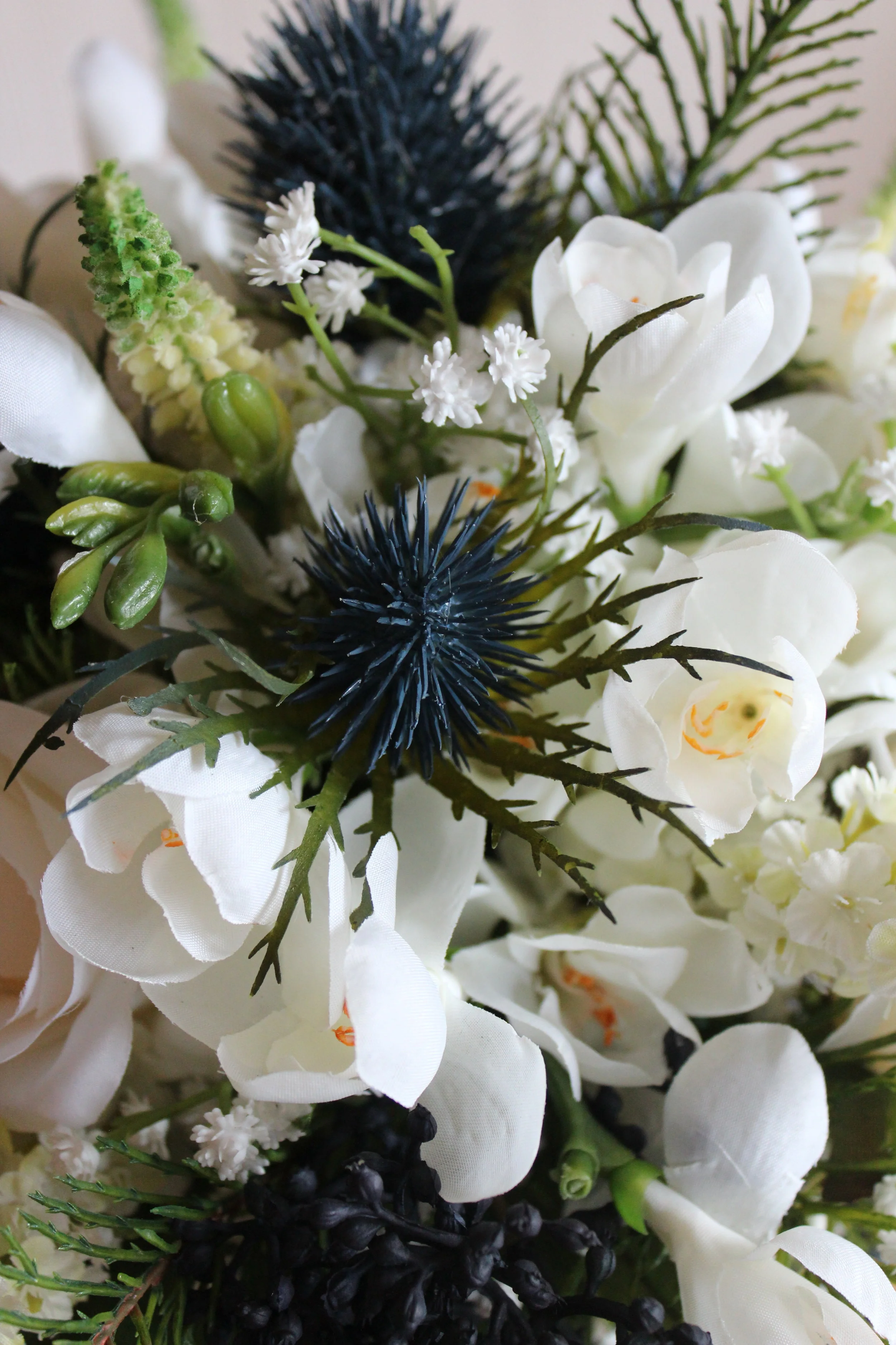 Scottish Destination Wedding Silk Bridal Bouquet Recreation