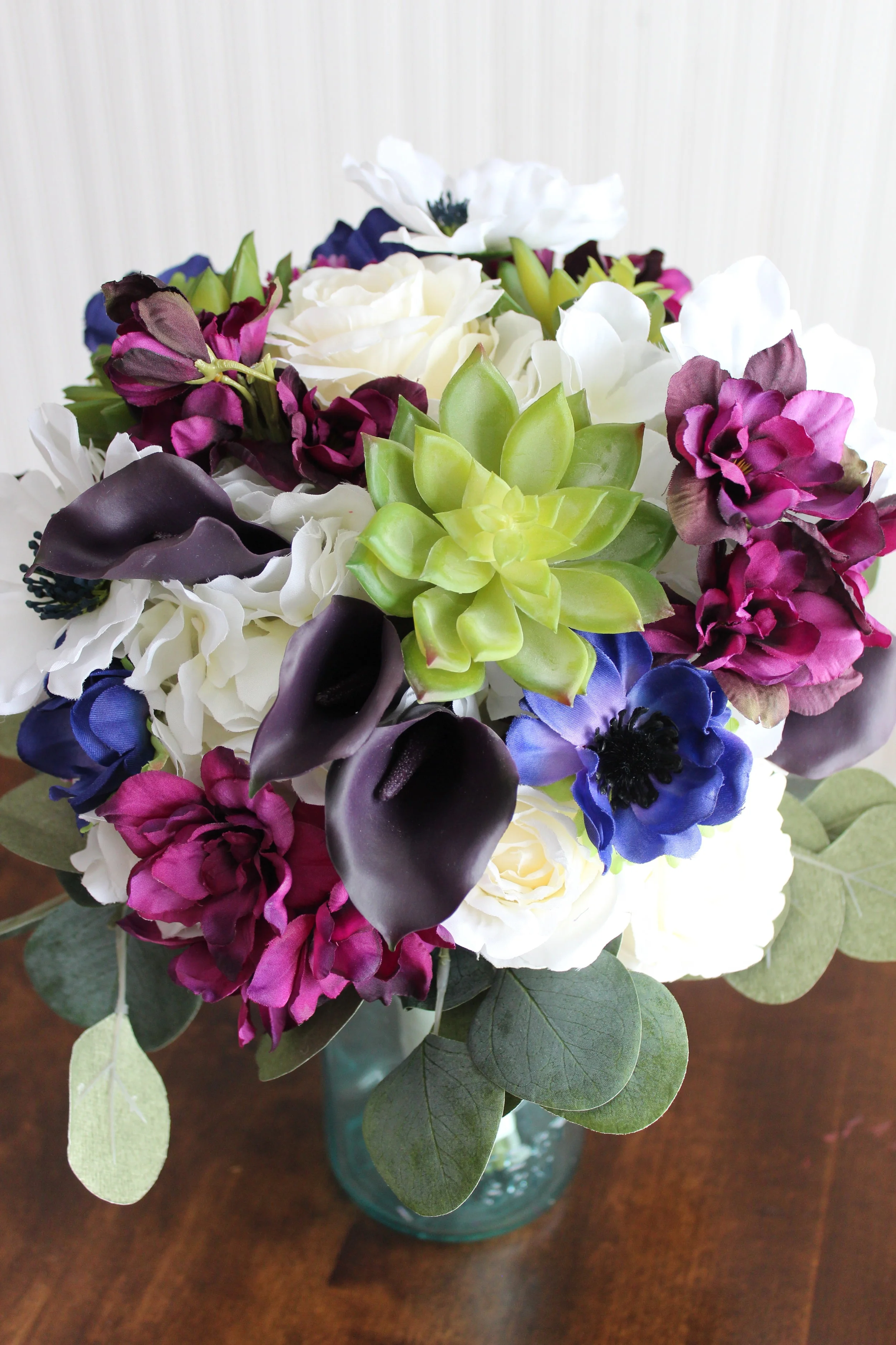 Wedding Bouquet Recreation with Succulents