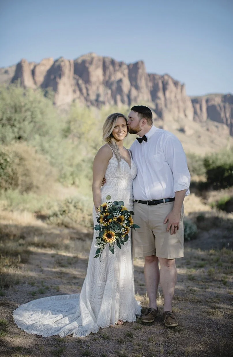 Silk Elopement Bridal Bouquet Reveal